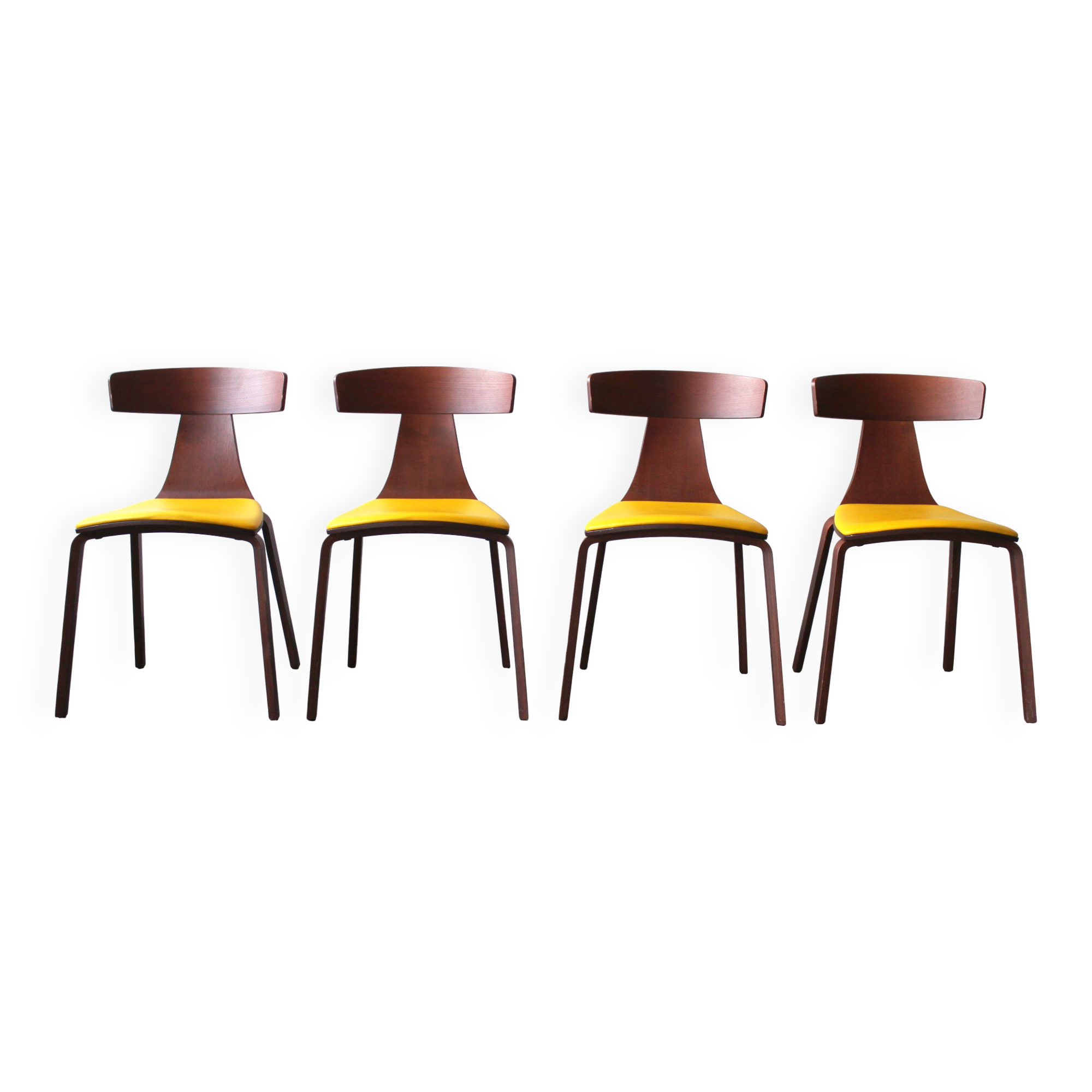 Set of 4 Remo chairs by Konstantin Grcic for Plank, Italy, 2017.