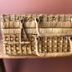 Wicker suitcase
