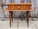 Small varnished wood nightstand, 1950s.