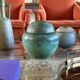 Art Deco green vase / potiche Ikora series, Paul Haustein, WMF Germany ca.