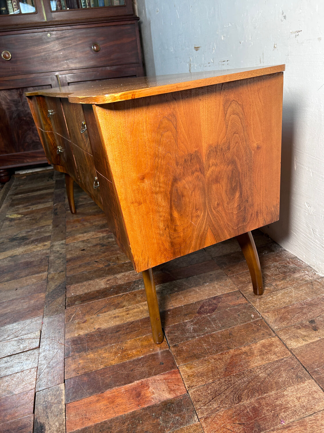 Art Decó vintage Brocante Small Sideboard 1930