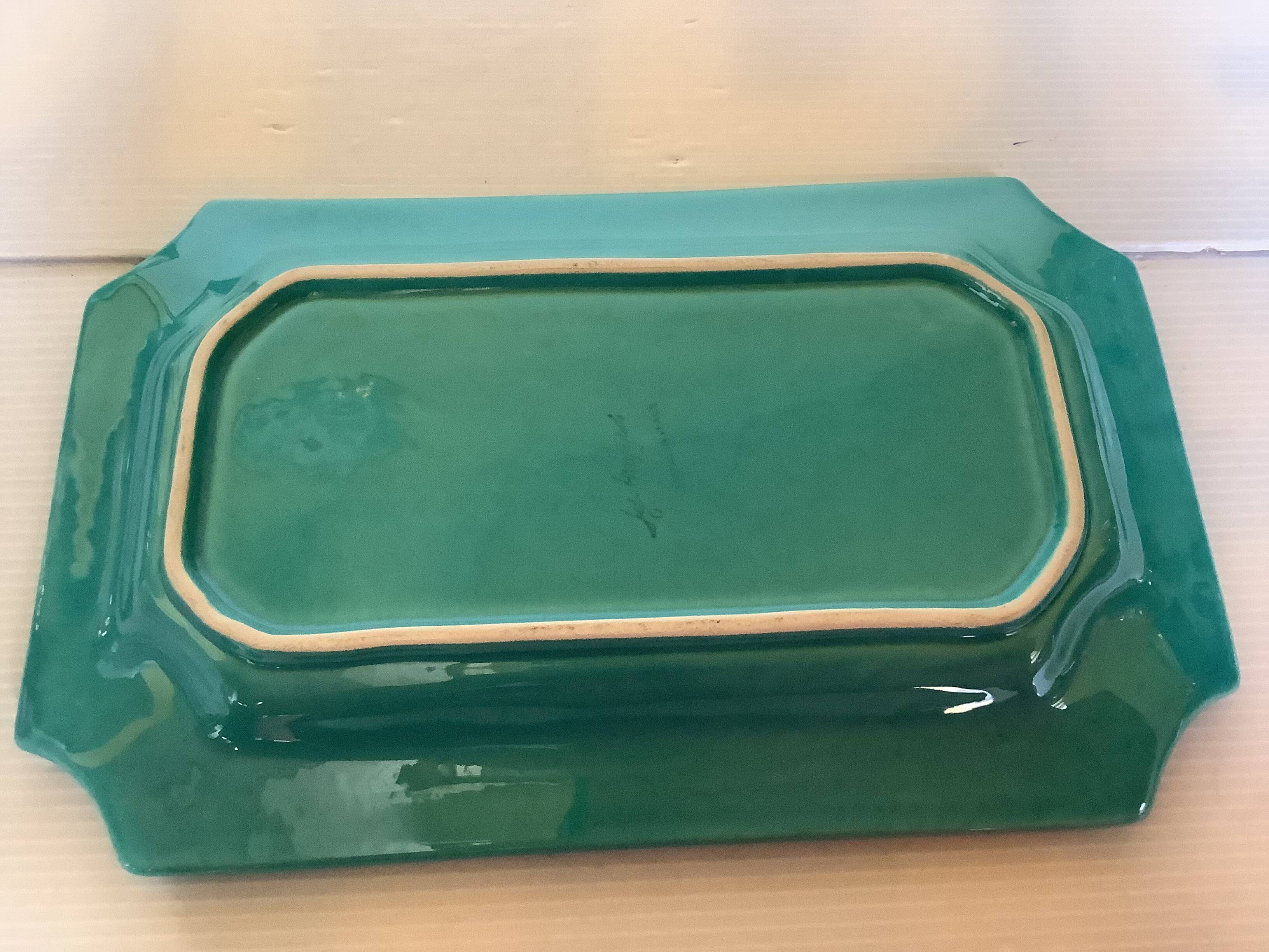 Vide poche coquillages bleu turquoise, Italie