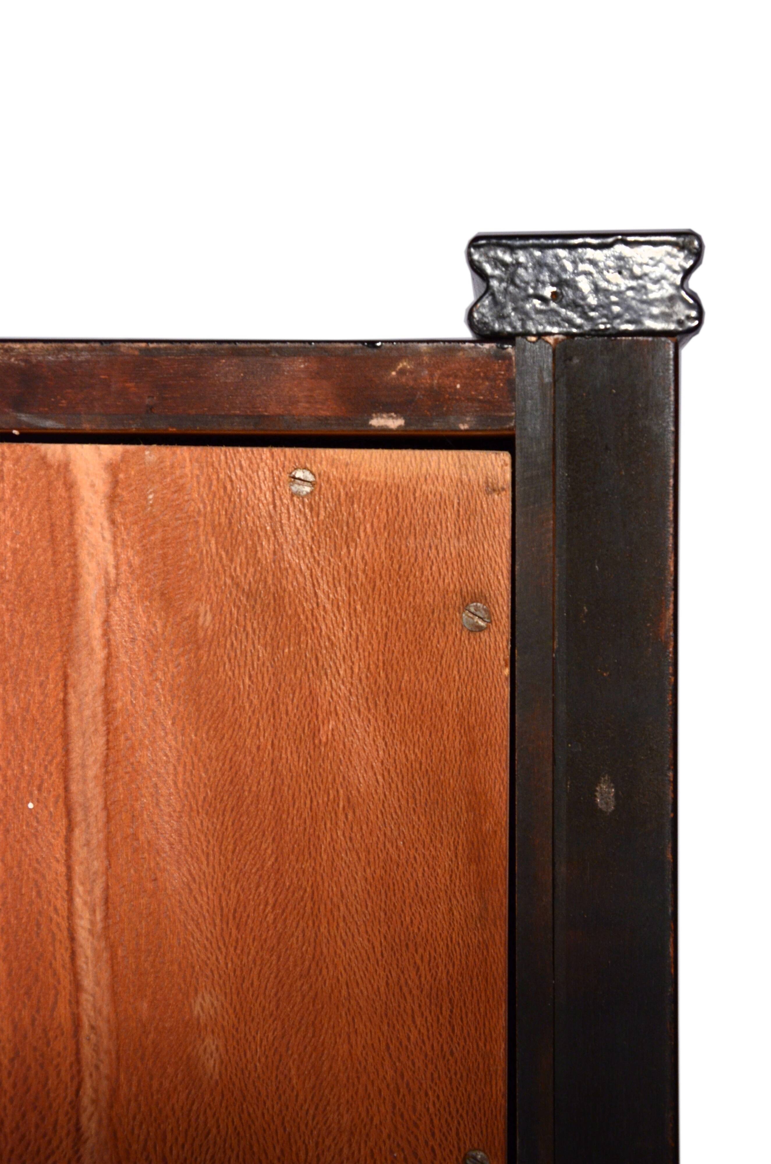 Display cabinet or bar cabinet in mahogany, 1970s