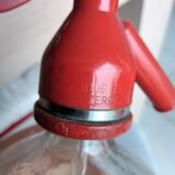 Old bottle of seltz water "brasserie georges -lyon"