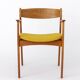 Fauteuil en teck Erik Buch, Danemark, années 1960 | Salle à manger danoise moderne du milieu du siècle