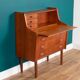 Danish Teak Mid Century Bureau Writing Desk ,Vanity Dressing Table