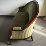 Napoleon III Sofa In Mahogany