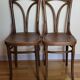 Lot de 2 chaises J & J Kohn