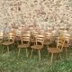 66 Scandinavian chairs or vintage wooden bistro