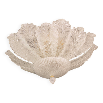 Napoli, Italian Murano Glass Ceiling Light or Flush Mount, 1970s