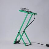 First edition Sintesi Tavolo lamp in green by Ernesto Gismondi for Artemide