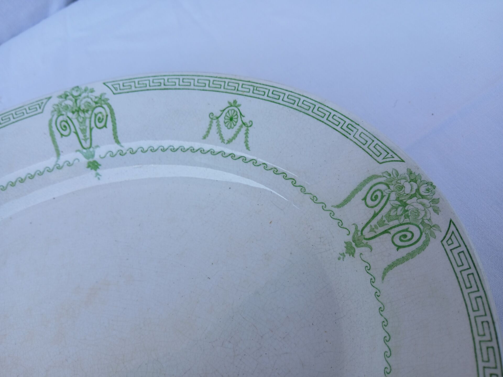 Plat ovale Stafforshire