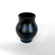 Ceramic balluster vase by Robert Picault, Vallauris, circa 1950