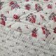 Boutis old antique quilted blanket with floral decoration - circa 1900/1920