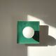 Globe Tile Wall Light (Green) - Coco Square