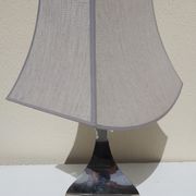 70s stainless steel lamp design