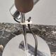 Chrome-Plated Brass Desk Lamp attr. to Giuseppe Ostuni for O-Luce, Italy