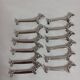 Silver metal knife holder