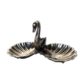 Empty dish vintage swan pocket