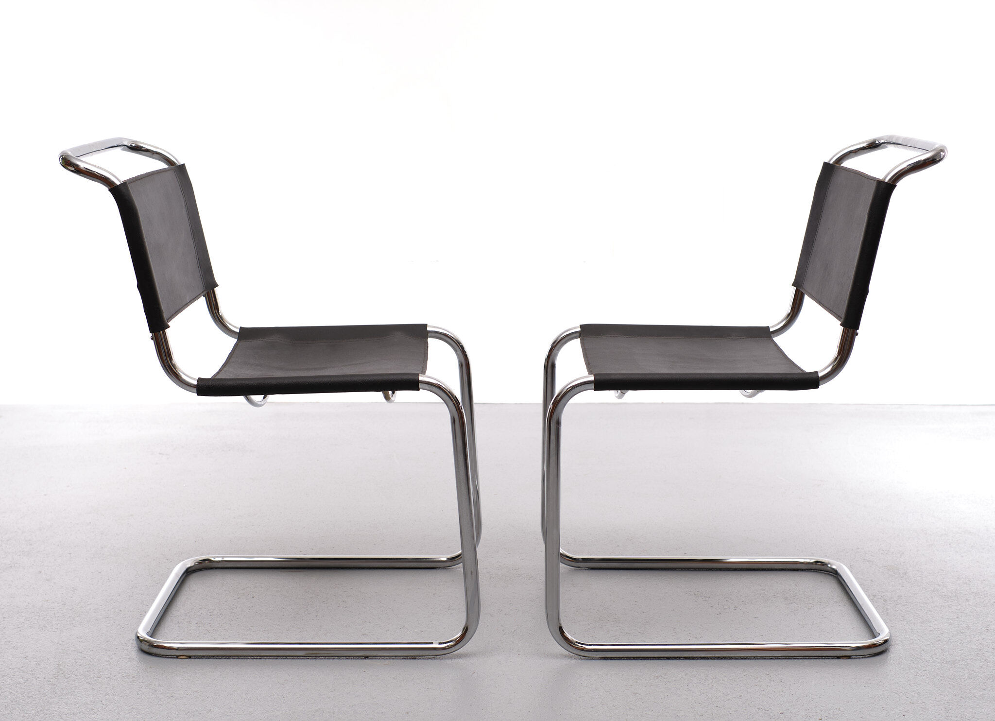 Vintage S33 Mart Stam Cantilever Chairs 1970s