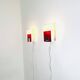 Minimalist Postmodern Wall Lights by Nafa Nybro Armaturfabrik, Sweden 1980s