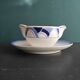 French vintage sauce boat, Digoin Sarreguemines