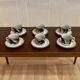 Set of 12 pieces in Scandinavian design from the 1960s.