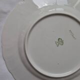 8 assiettes anciennes porcelaine fine de Saxe