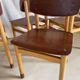 Quatre chaises basses Kvetny et Sonners Stolefabrik Danemark 1960