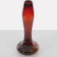 Red vase by Ewa Gerczuk-Moskaluk, 1970