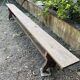 Banc en chêne massif 3m de longueur