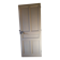 Large painted oak interior door with its hinges