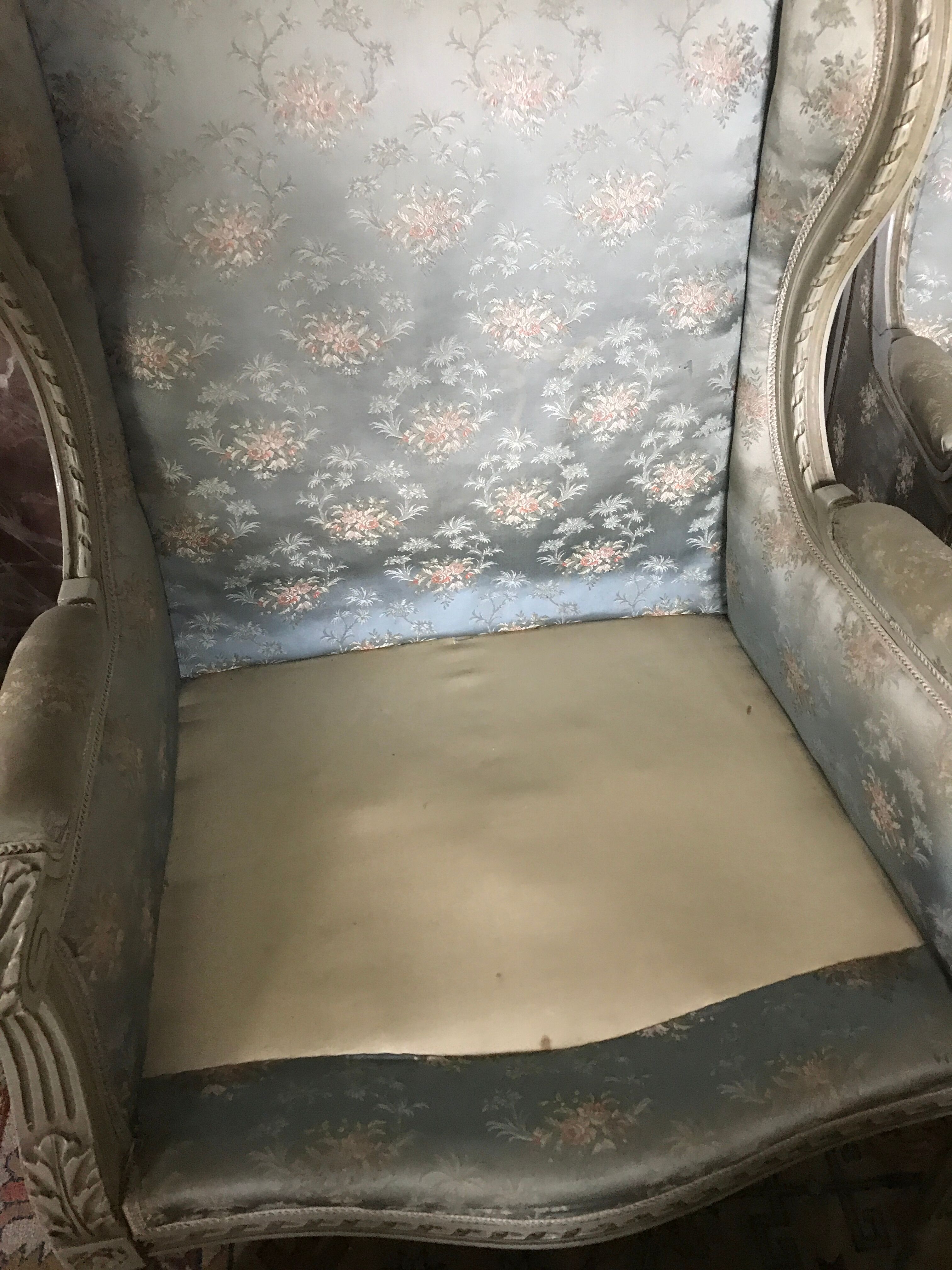 Pair of bergères XIXth