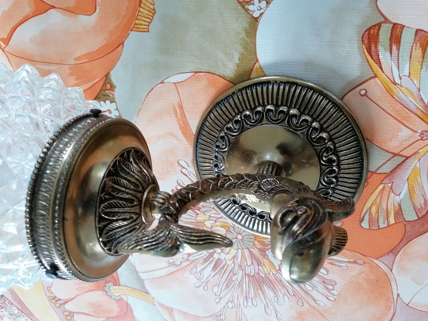Pair of dolphin/fish sconces