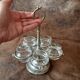 Glass tealight holder