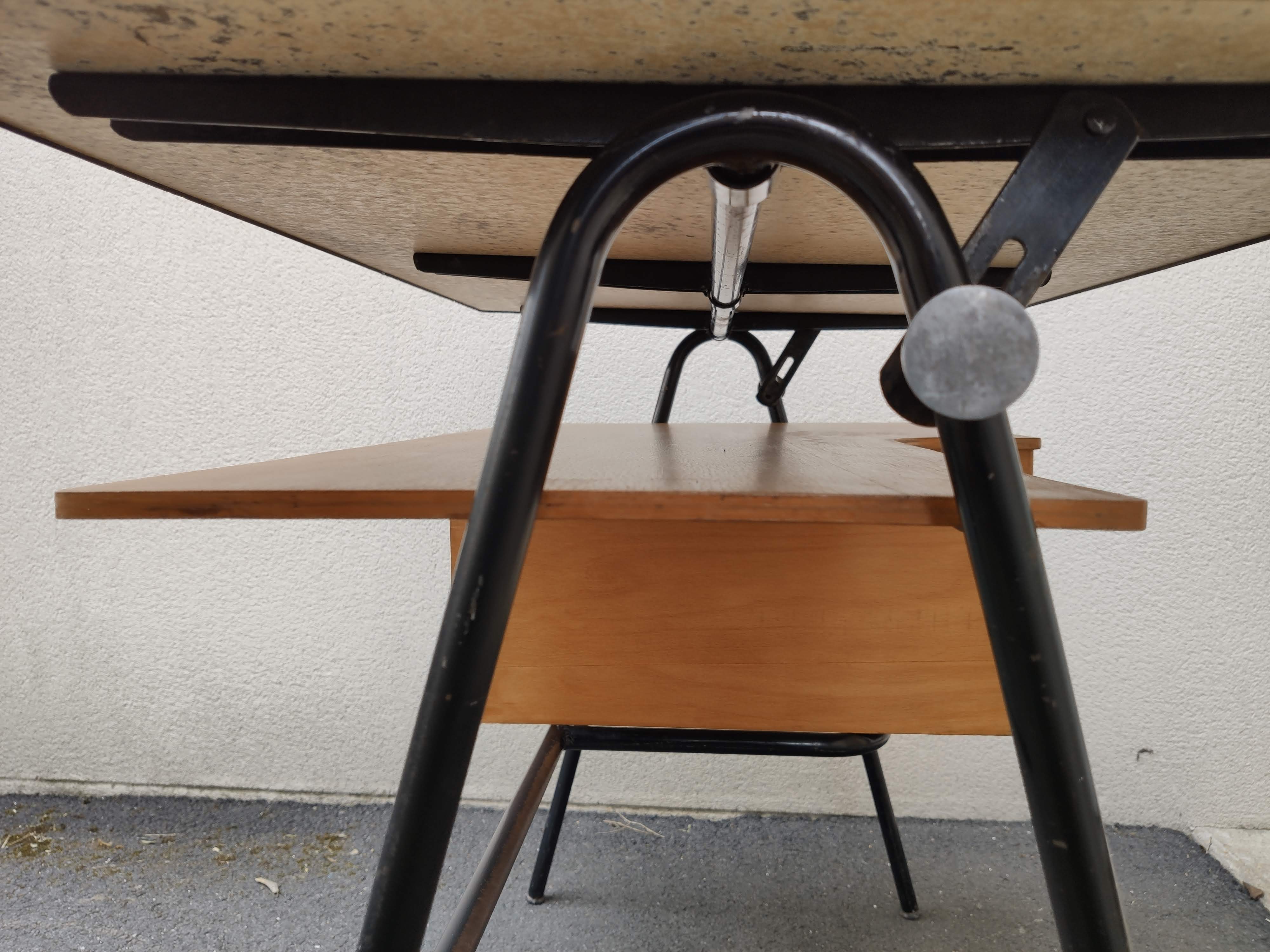 Vintage architect's office