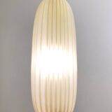 Mid-Century Modern Yellow Glass Pendant Lamp, Italy, 1960s