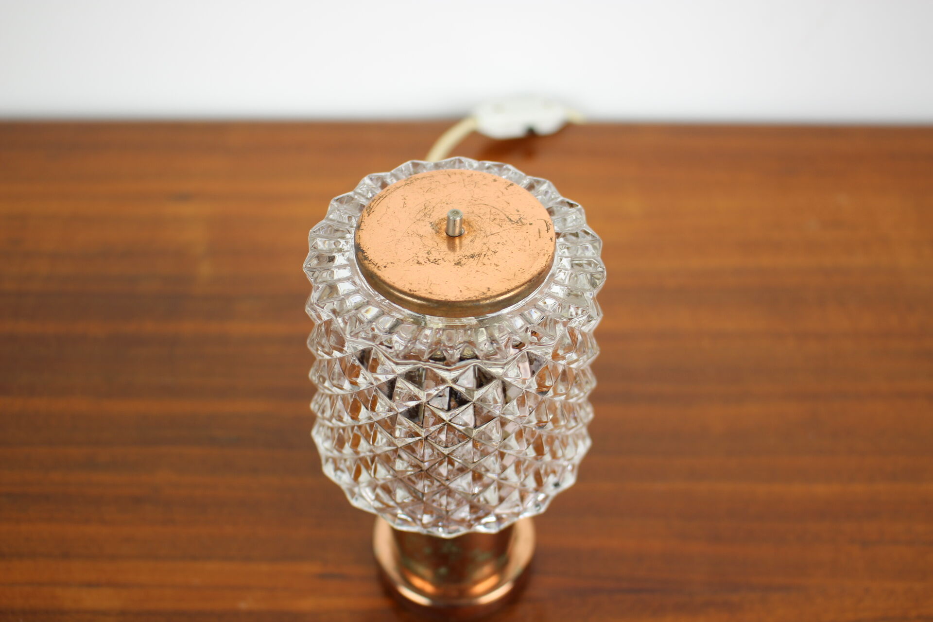 Table lamp by kamenicky senov, preciosa, 1970s