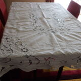 Tablecloth openwork embroidery