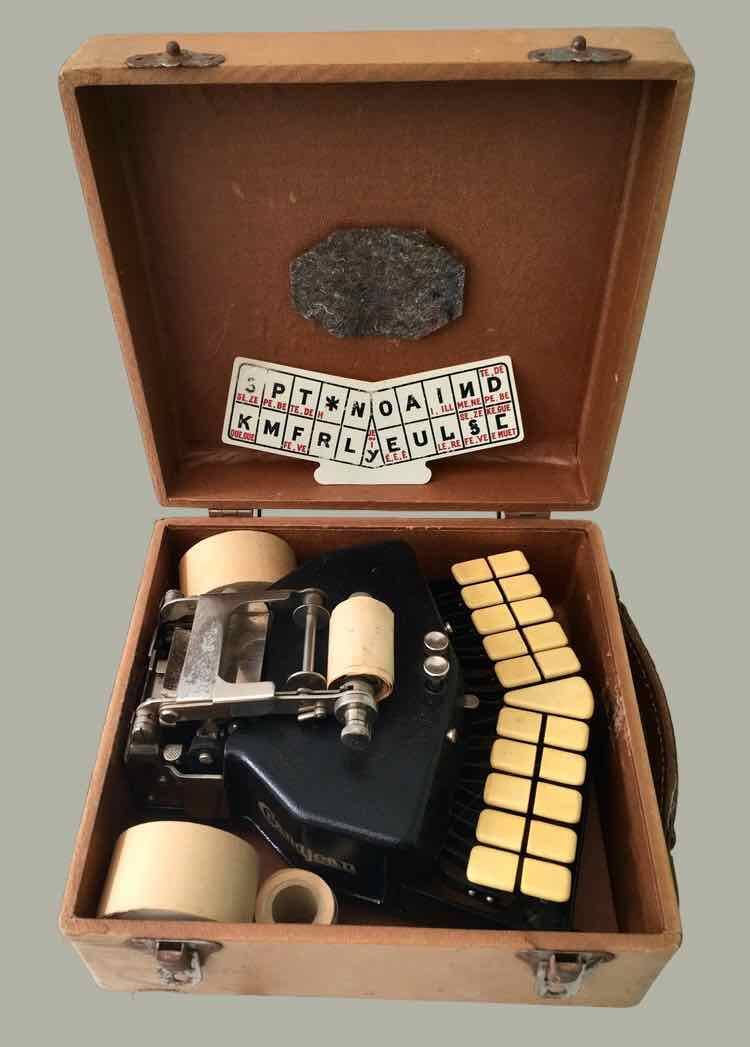 Stenograph Machine Grandjean Stenotype 1940s