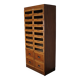 English Haberdashery Shop Cabinet with Glass Fronted Drawers, Circa 1930s