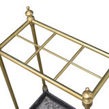 Porte-parapluie en laiton vintage