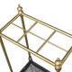 Porte-parapluie en laiton vintage