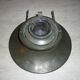 Pewter ship inkwell