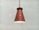 Mid-century perforated metal pendant lamp, 1960s, set of 3