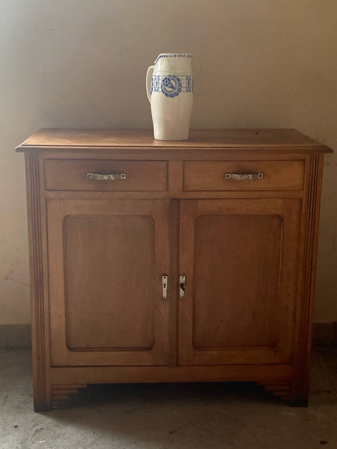 Buffet parisien en bois blond