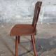 Série de 4 chaises de chalet 1970