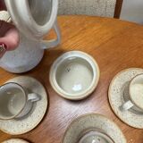 Beige coffee service, Tulowice