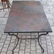 metal dining table