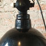 Industrial hanging lamp by Leuchtenbau WIttenberg, 1950s